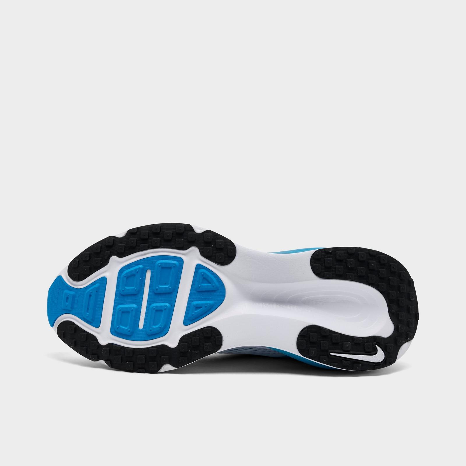 Men's Nike Vomero 18 Running Shoes - White/Blue Hero/Black