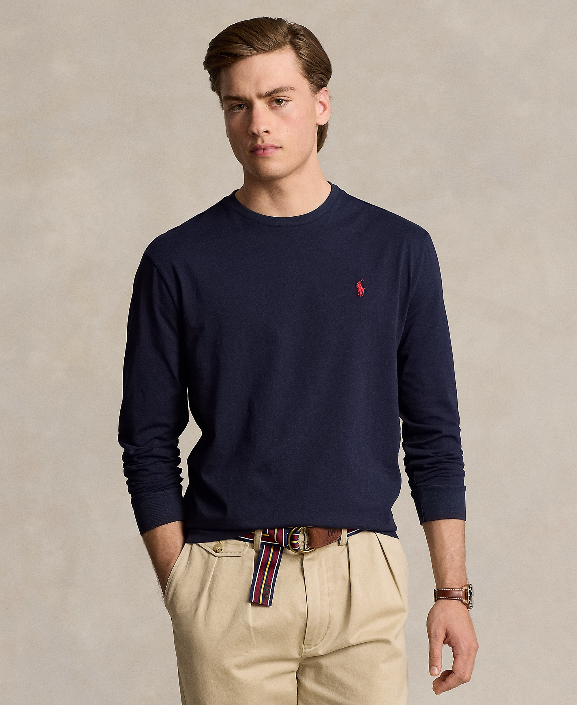 Polo Ralph Lauren Men's Classic-Fit T-Shirt - Navy