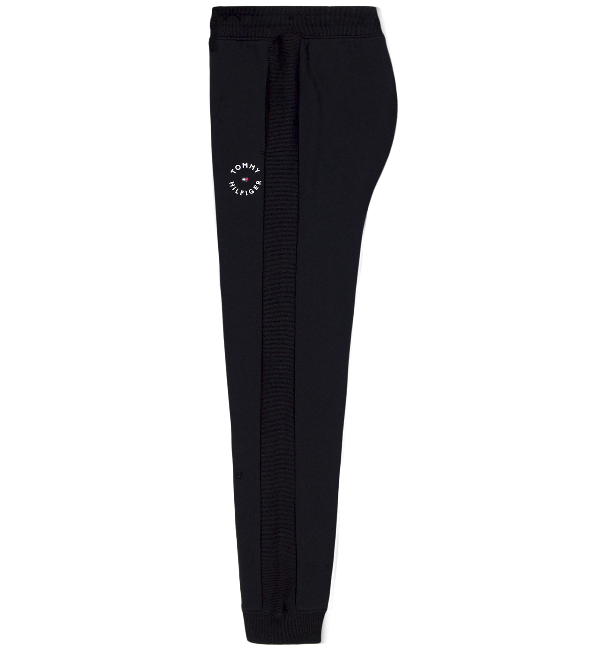 Tommy Hilfiger Boys' 8-20 Logo Knit Jogger Pants - Black