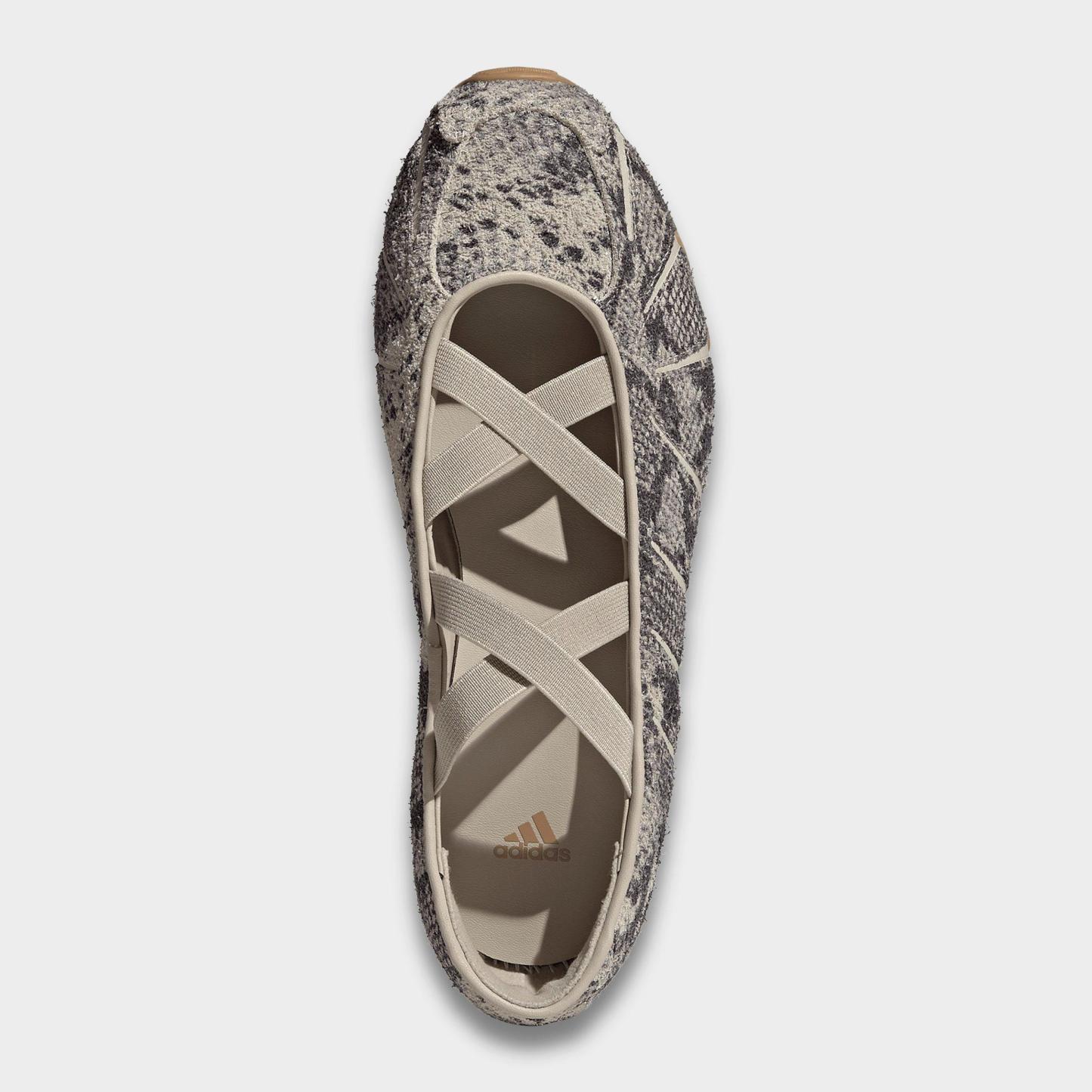 Women's adidas Originals Ghost Sprint Casual Shoes - Part 2 - Wonder Beige/Wonder Beige/Core Black - Top view