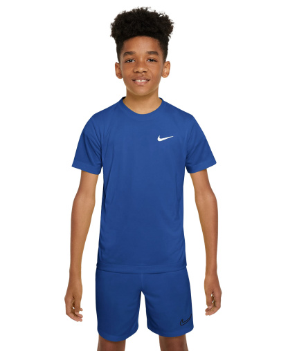 Nike Boys' and Girls' 6-20 Legend Dri-FIT Logo Graphic T-Shirt - Gamer Royal