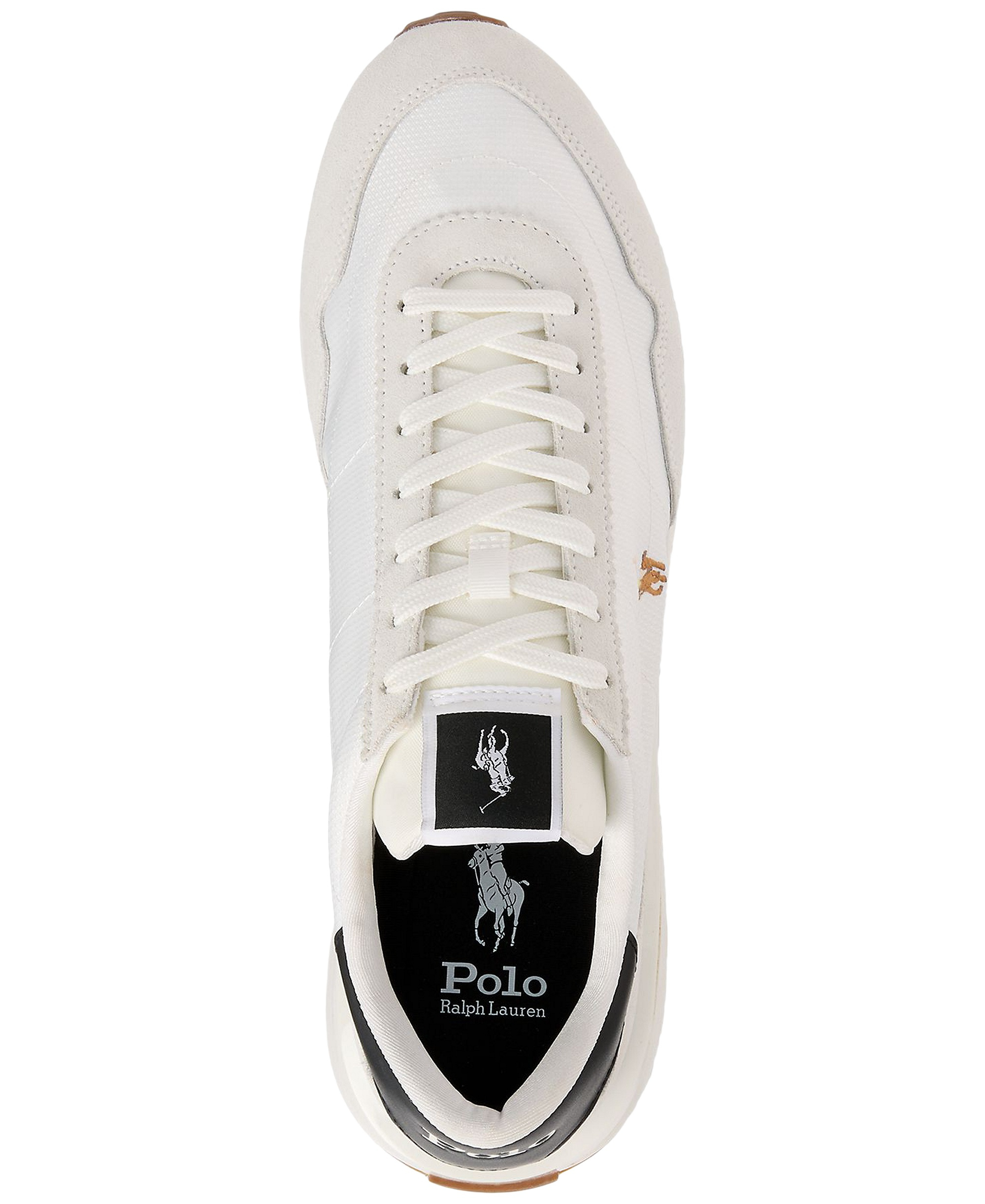Polo Ralph Lauren Men's Train 89 Lace-Up Sneakers - DECKWASH WHITE/MULTI