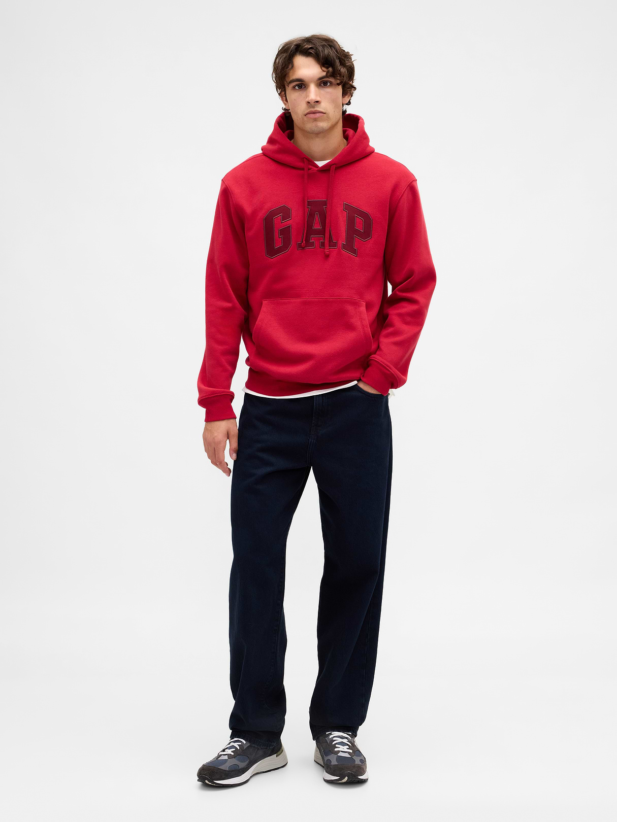 Adult VintageSoft Arch Logo Hoodie - sled