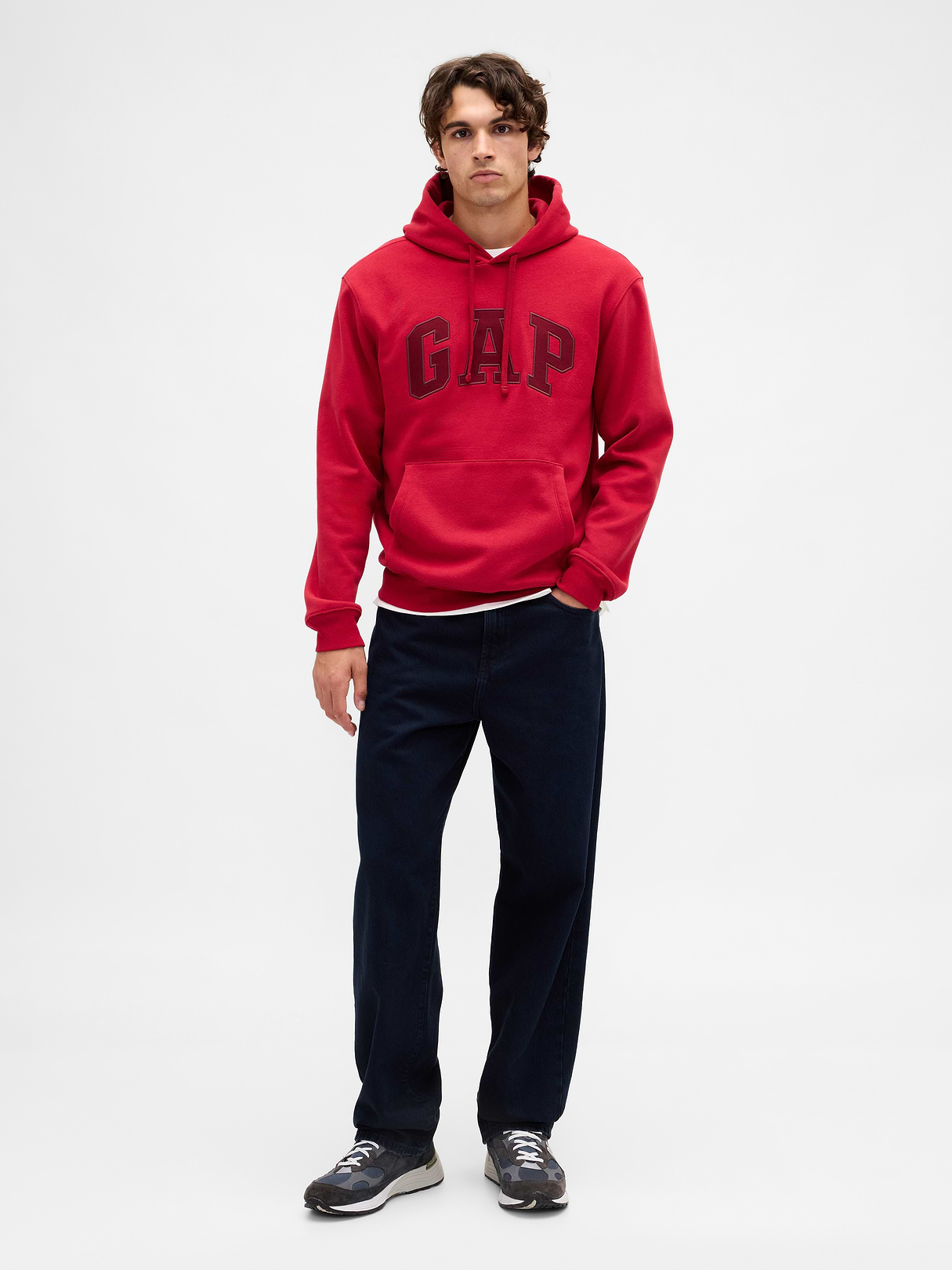 Adult VintageSoft Arch Logo Hoodie - sled