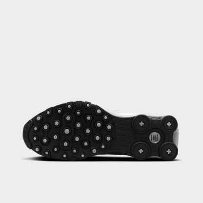 Men's Nike Shox NZ Casual Shoes - Midnight Navy/Black/Metallic Silver/Metallic Silver