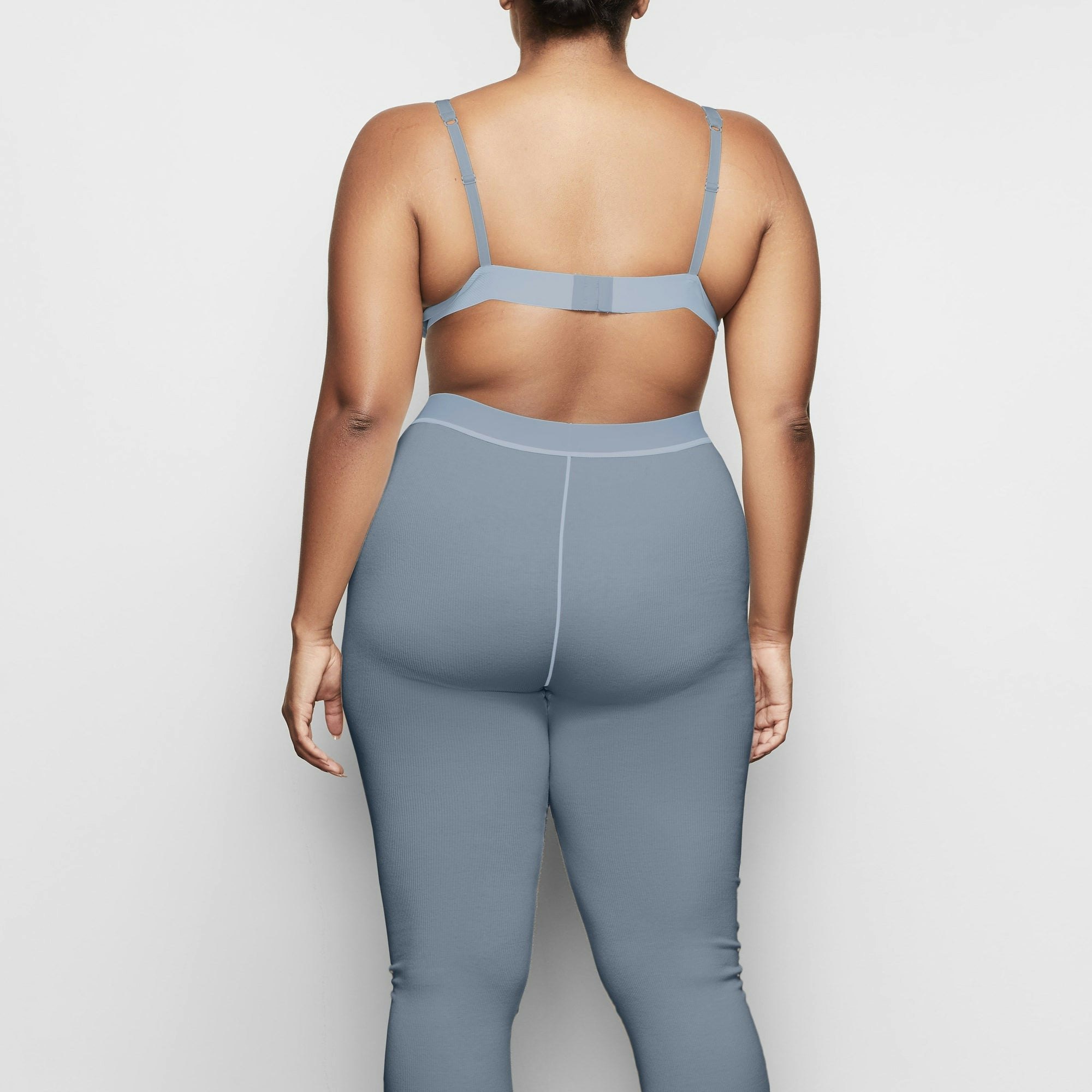 COTTON RIB LEGGING - KYANITE - image 24