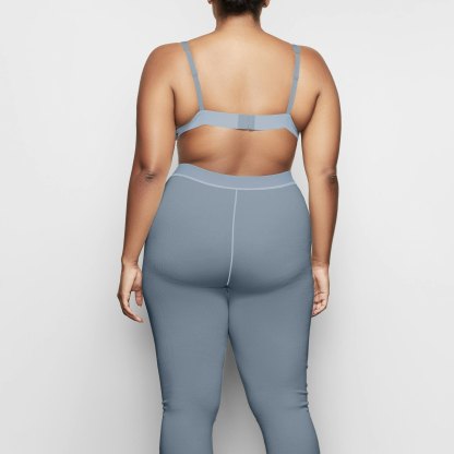 COTTON RIB LEGGING - KYANITE - image 24