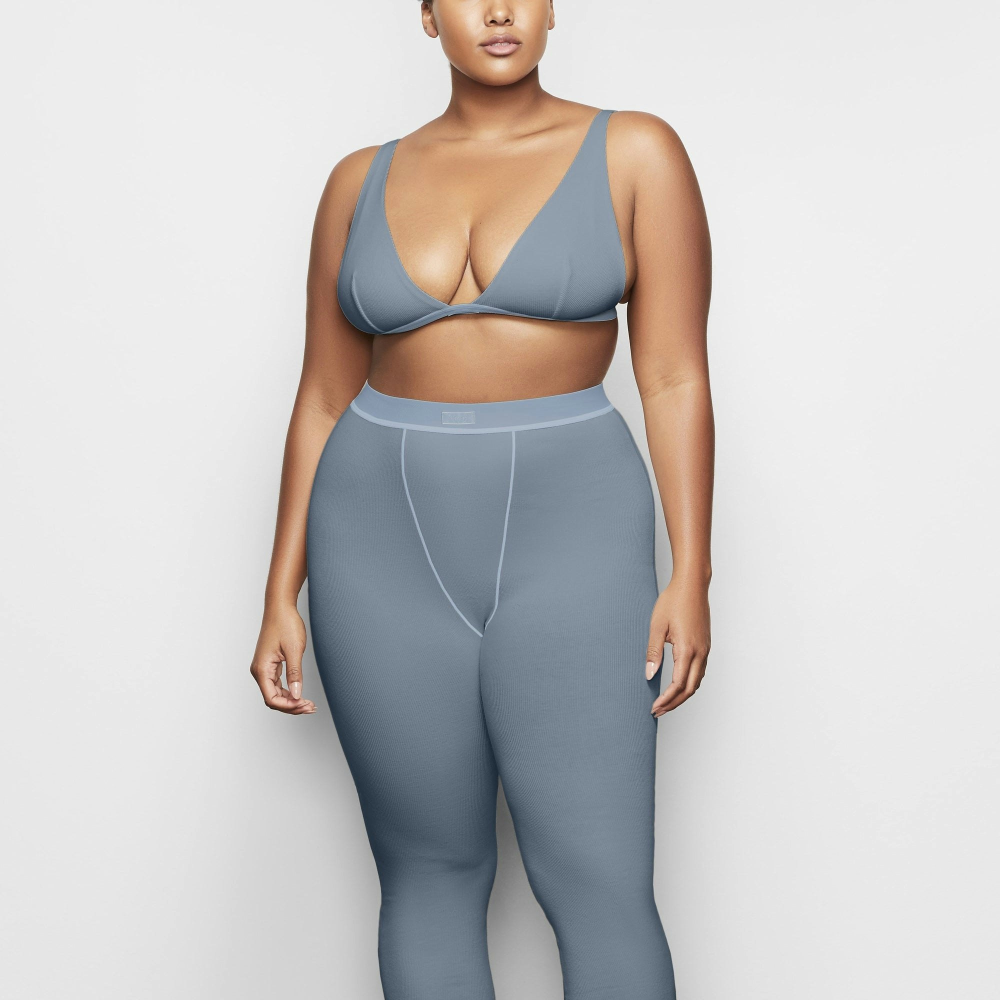 COTTON RIB LEGGING - KYANITE - image 22