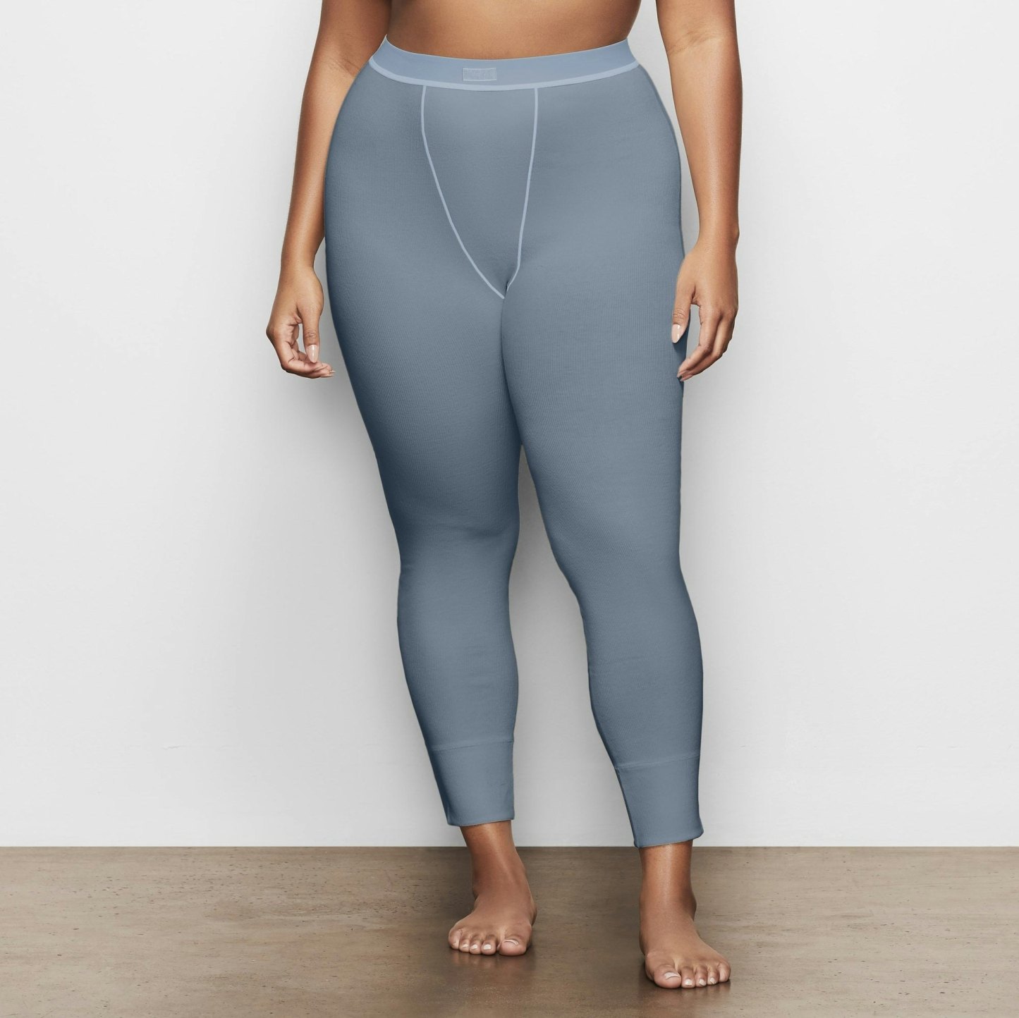 COTTON RIB LEGGING - KYANITE - image 25