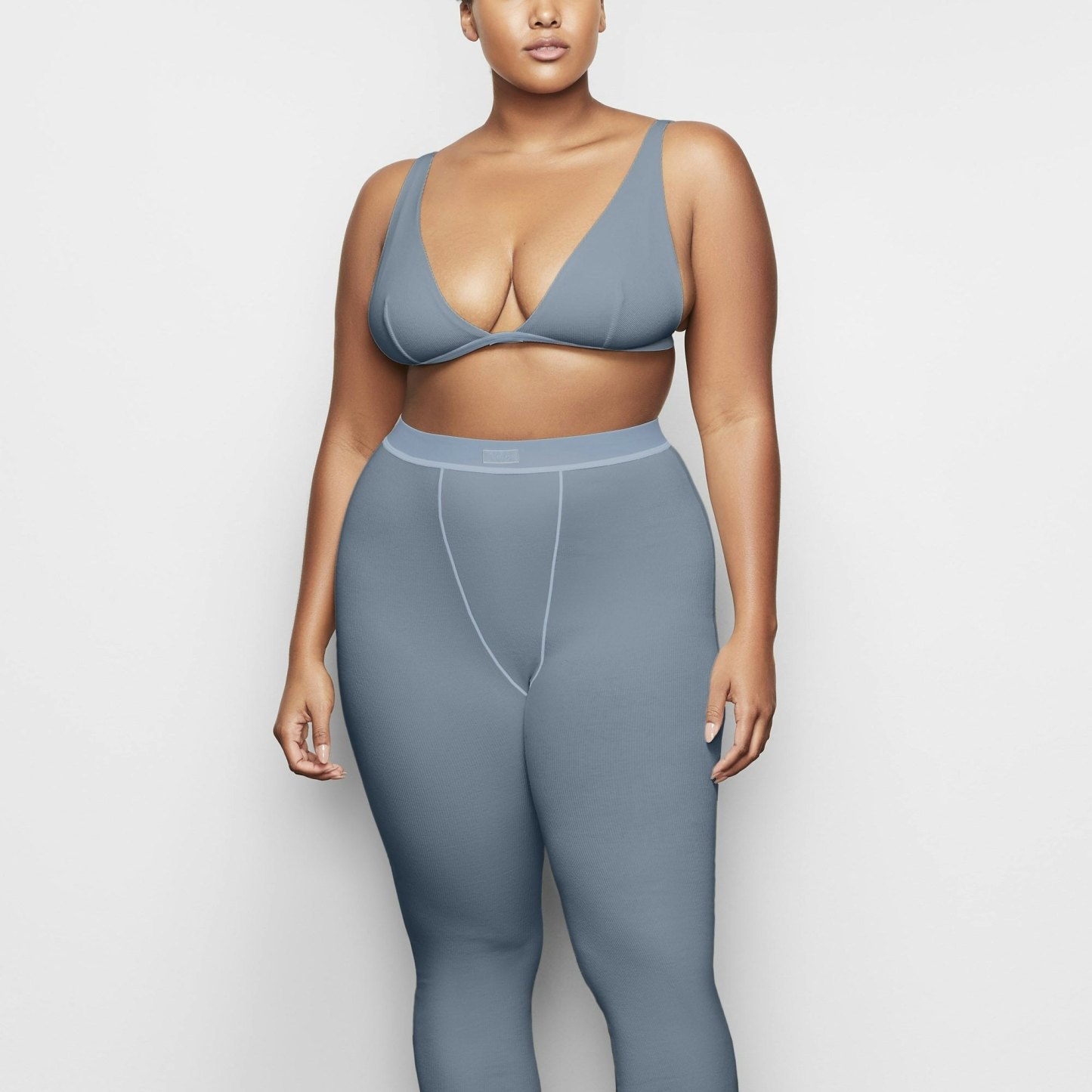 COTTON RIB LEGGING - KYANITE - image 22