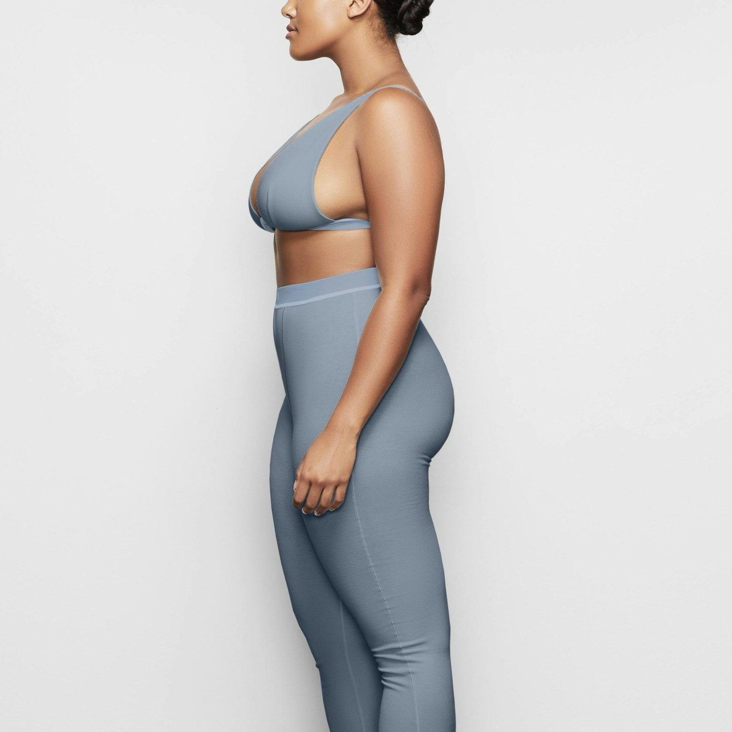 COTTON RIB LEGGING - KYANITE - image 23