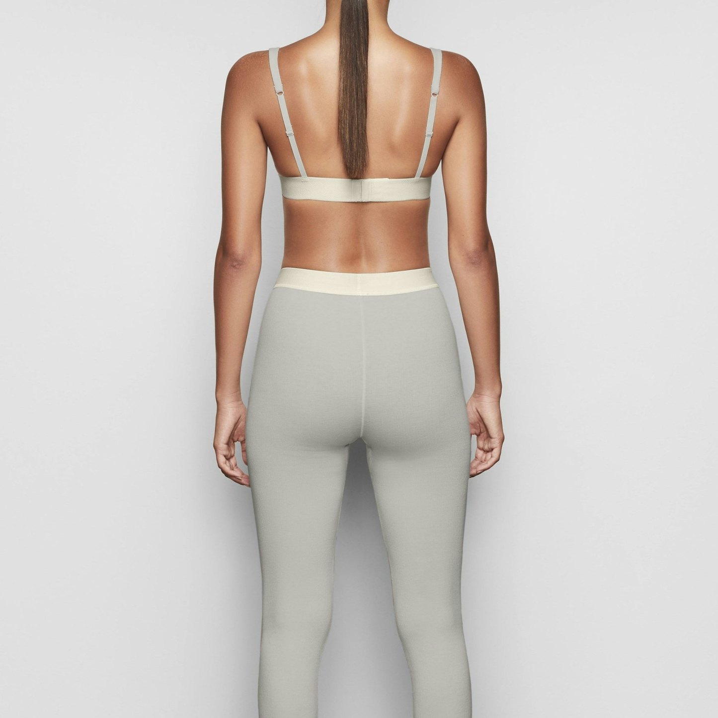 COTTON RIB LEGGING - MINERAL - image 15