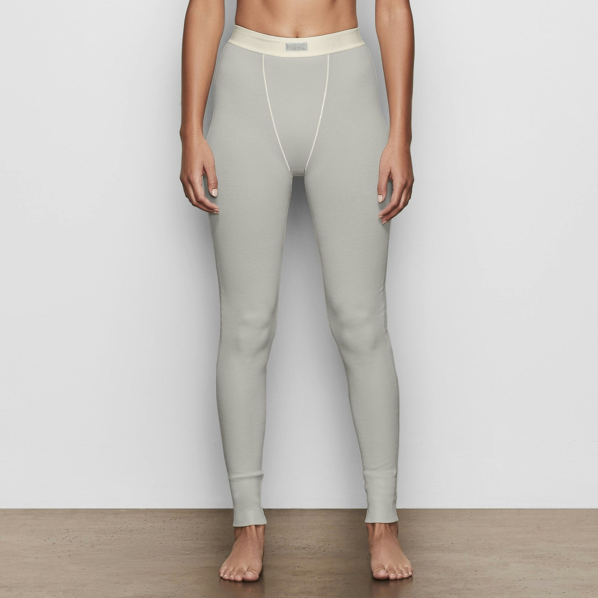 COTTON RIB LEGGING - MINERAL - image 16