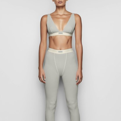COTTON RIB LEGGING - MINERAL - image 13