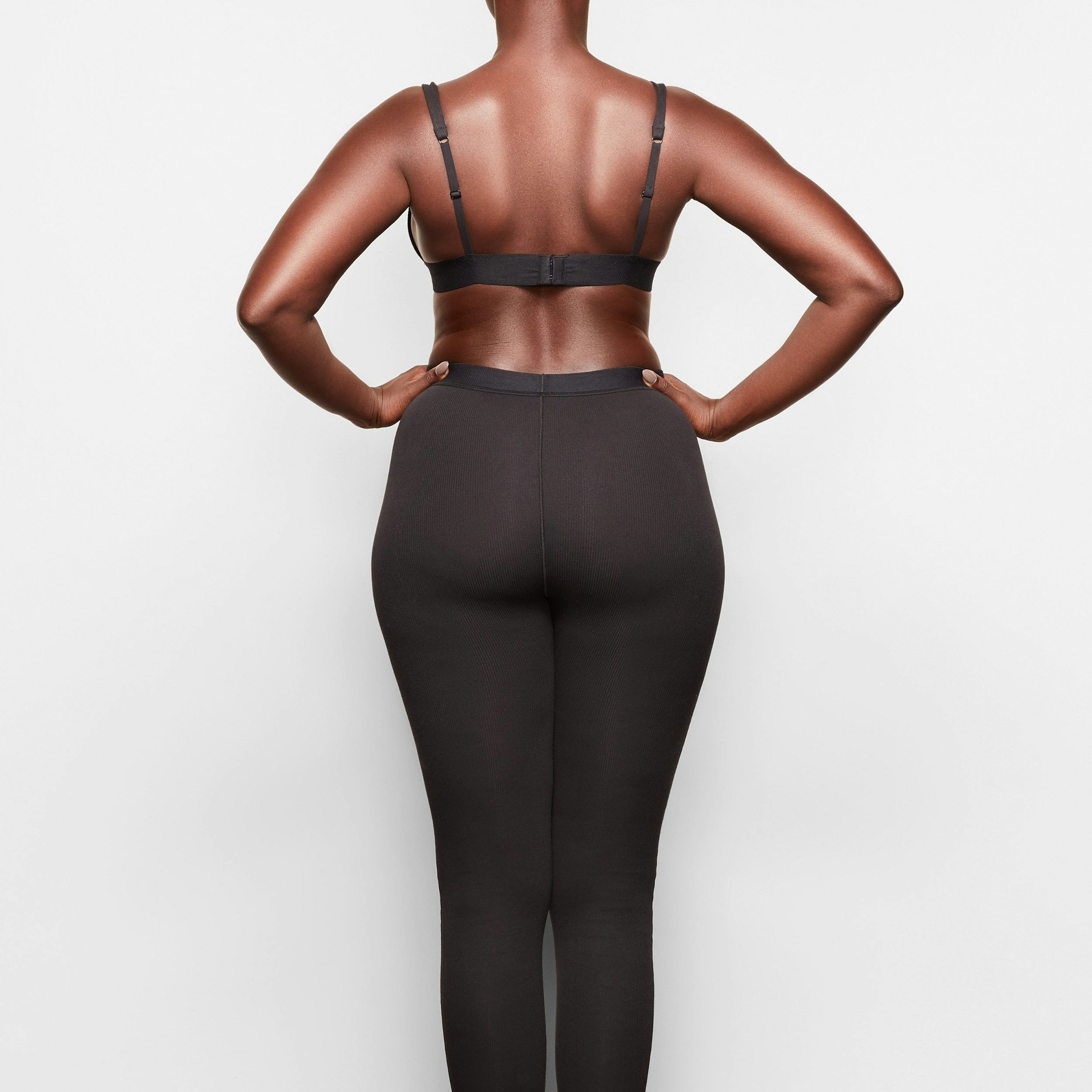 COTTON RIB LEGGING - SOOT - image 32