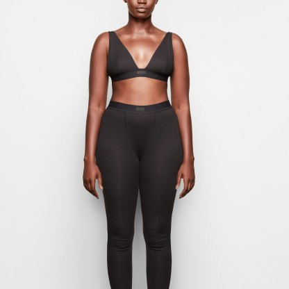 COTTON RIB LEGGING - SOOT - image 30