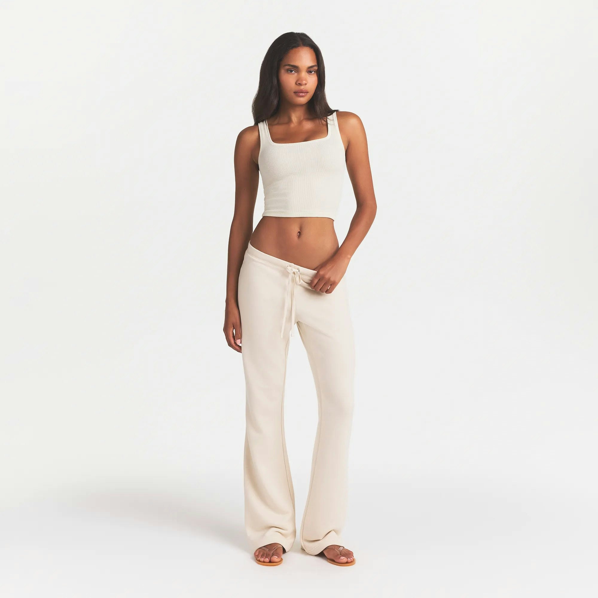 COTTON RIB TANK - BONE - image 14
