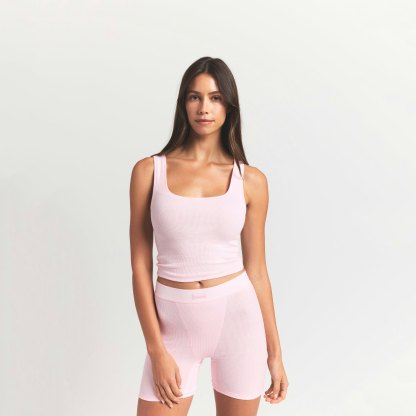 COTTON RIB TANK - CHERRY BLOSSOM - image 29