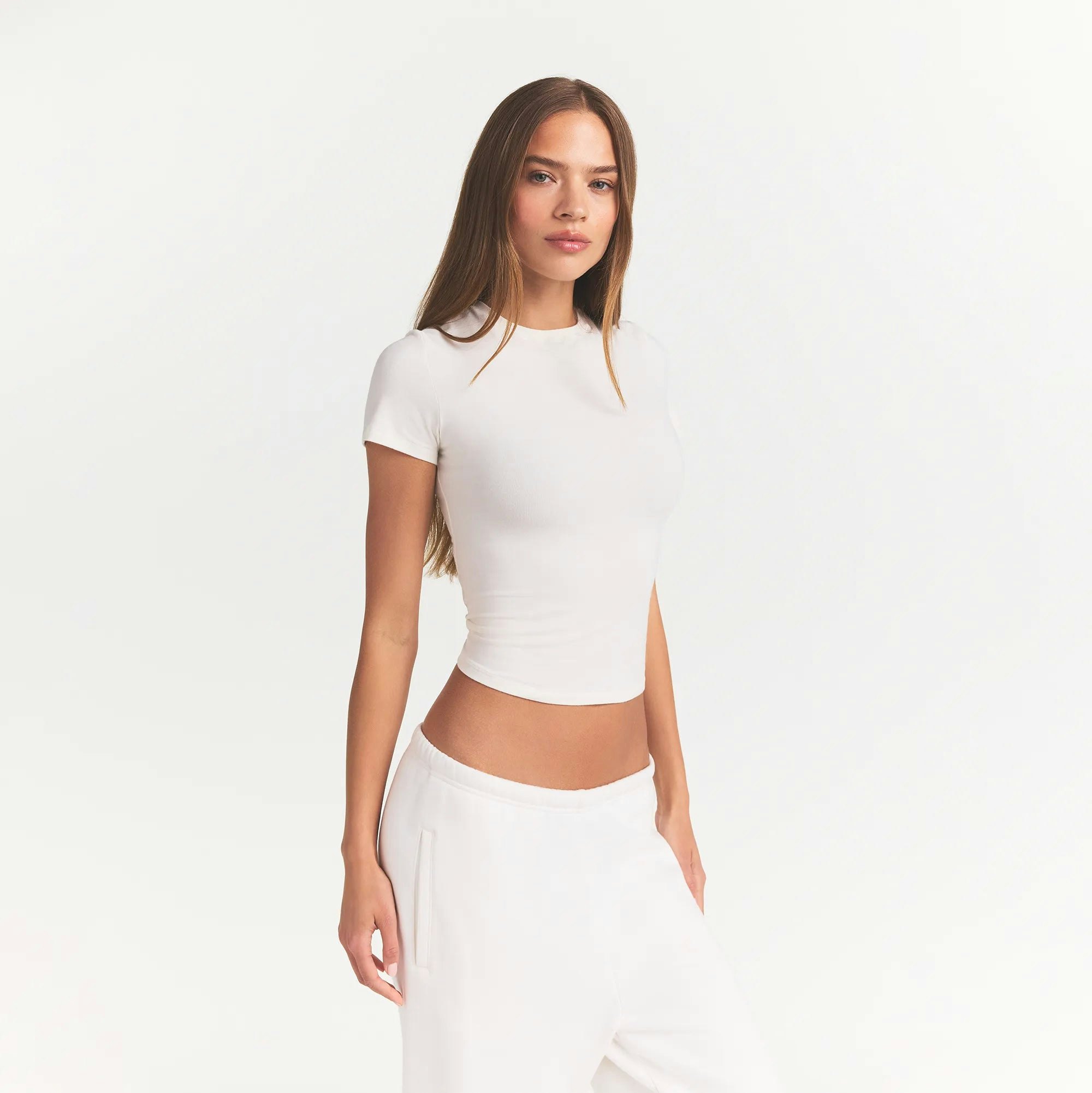 COTTON JERSEY T-SHIRT - MARBLE - image 33