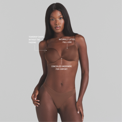SKIMS ULTIMATE TEARDROP T-SHIRT BRA - JASPER - image 24