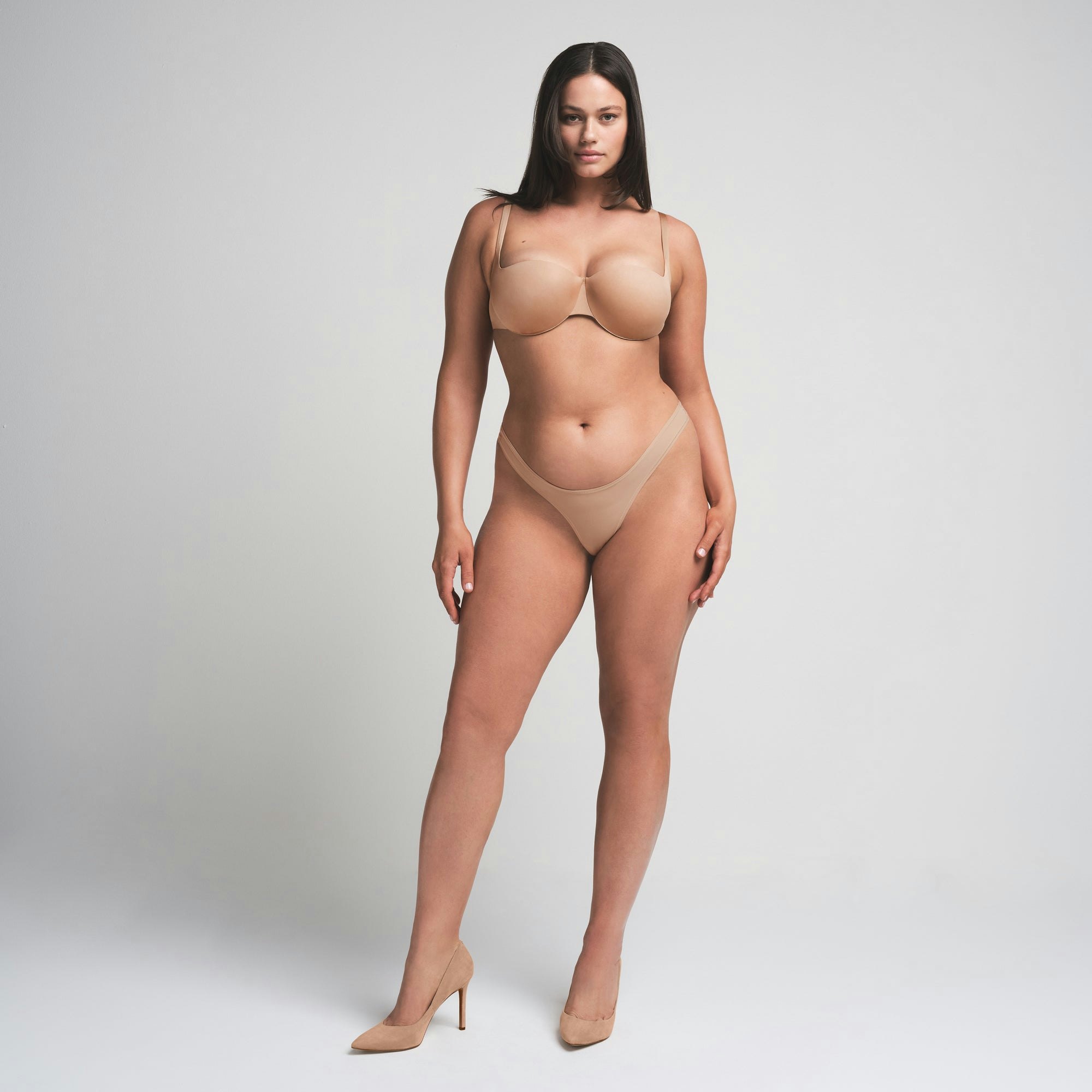 SKIMS ULTIMATE BALCONETTE PUSH-UP BRA - CLAY - image 8