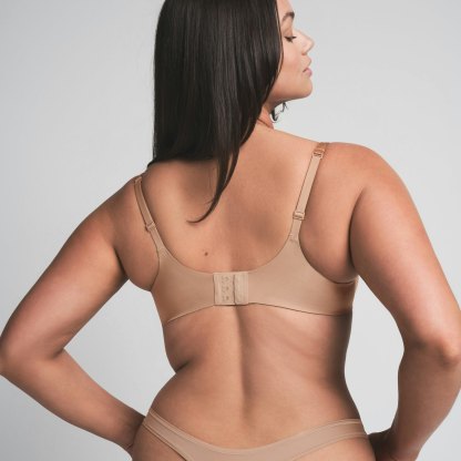 SKIMS ULTIMATE BALCONETTE PUSH-UP BRA - CLAY - image 7