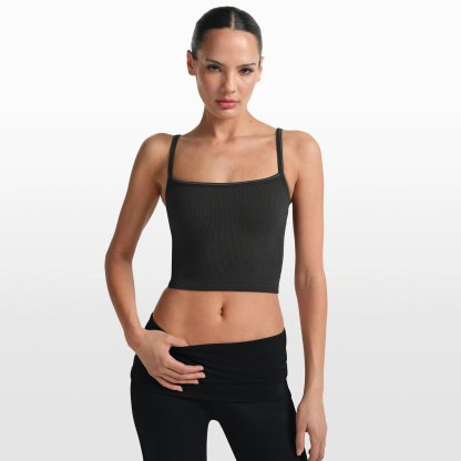 NikeSKIMS RIBBED SEAMLESS CAMI - OBSIDIAN - image 2