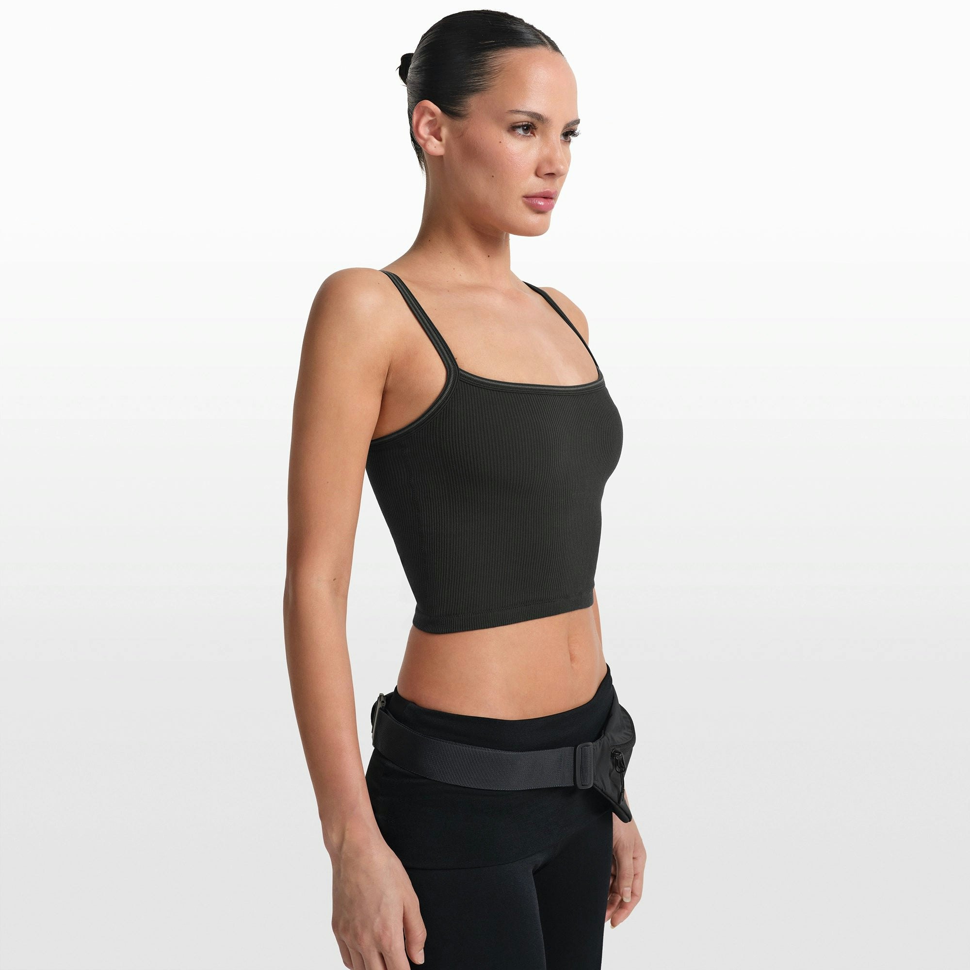 NikeSKIMS RIBBED SEAMLESS CAMI - OBSIDIAN - image 3