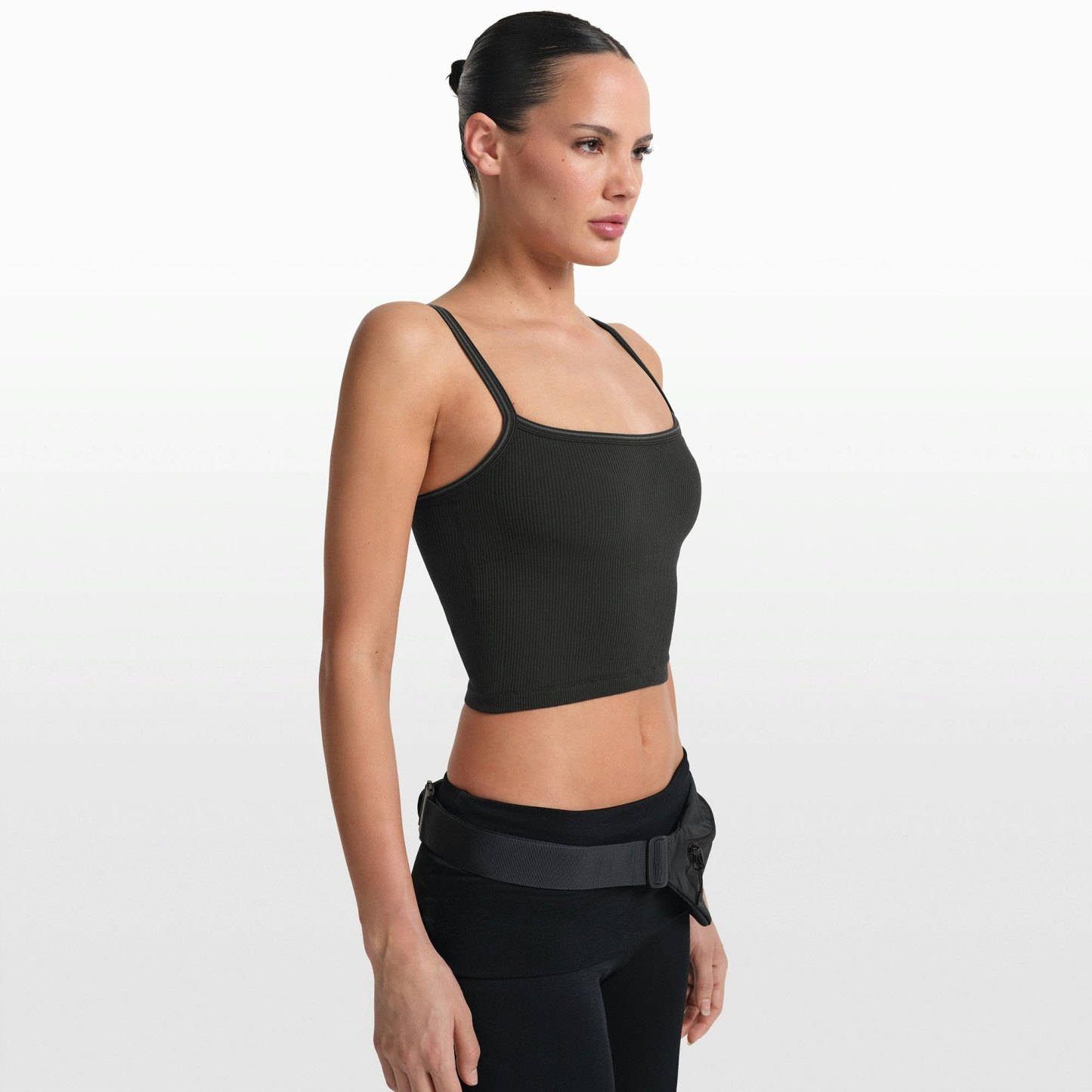 NikeSKIMS RIBBED SEAMLESS CAMI - OBSIDIAN - image 3