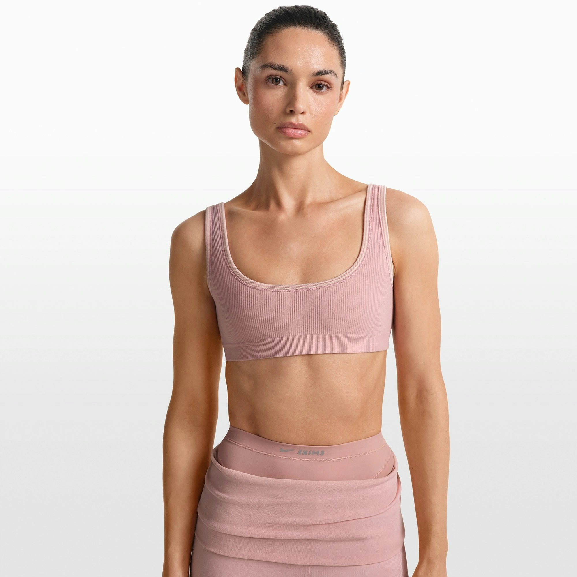 NikeSKIMS RIBBED SEAMLESS MICRO SCOOP BRA - HIMALAYAN - image 17