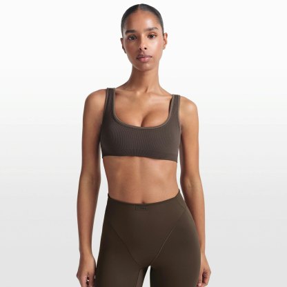 NikeSKIMS RIBBED SEAMLESS MICRO SCOOP BRA - PHOENIX - image 9