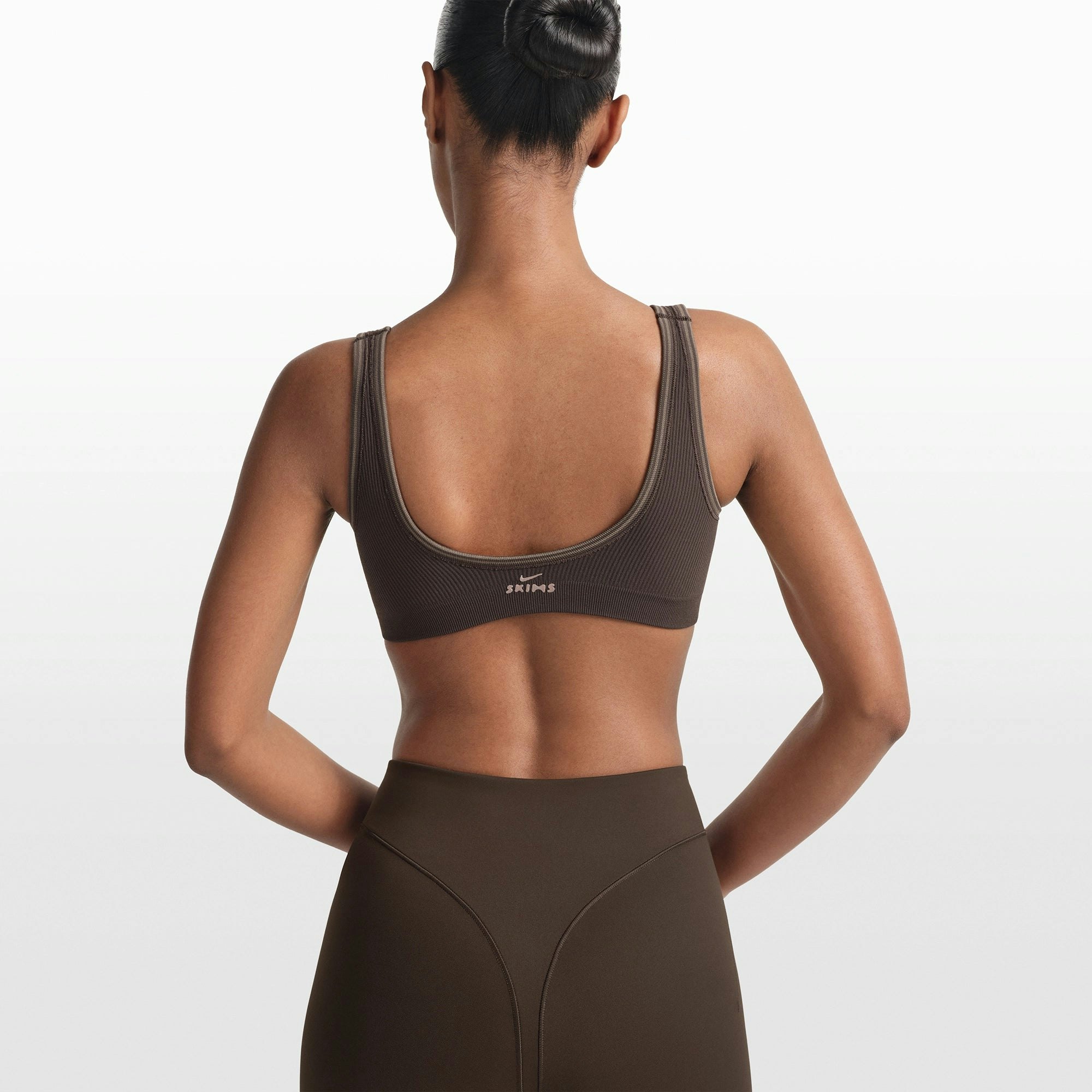 NikeSKIMS RIBBED SEAMLESS MICRO SCOOP BRA - PHOENIX - image 12
