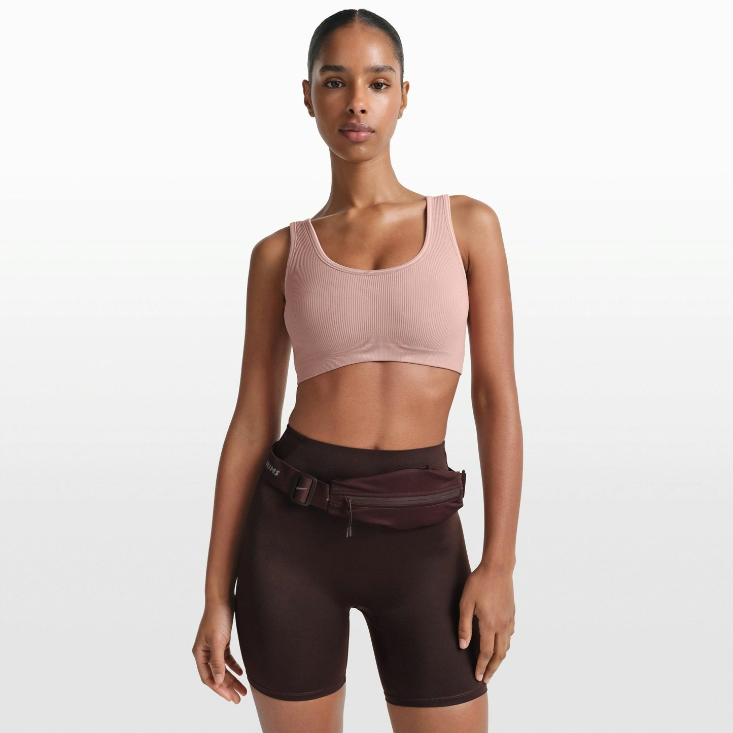 NikeSKIMS RIBBED SEAMLESS SCOOP BRA - HIMALAYAN - image 10