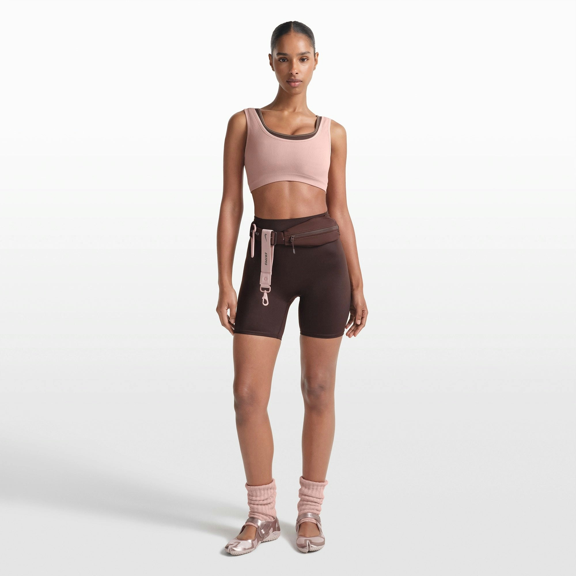 NikeSKIMS RIBBED SEAMLESS SCOOP BRA - HIMALAYAN - image 9