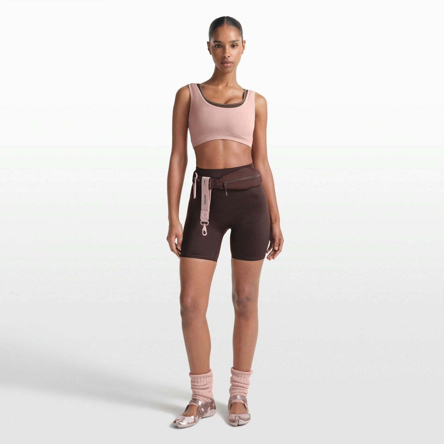 NikeSKIMS RIBBED SEAMLESS SCOOP BRA - HIMALAYAN - image 9