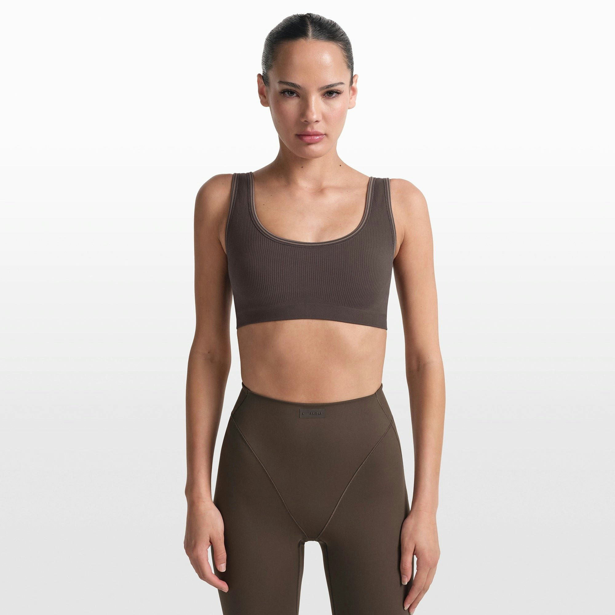 NikeSKIMS RIBBED SEAMLESS SCOOP BRA - PHOENIX - image 18