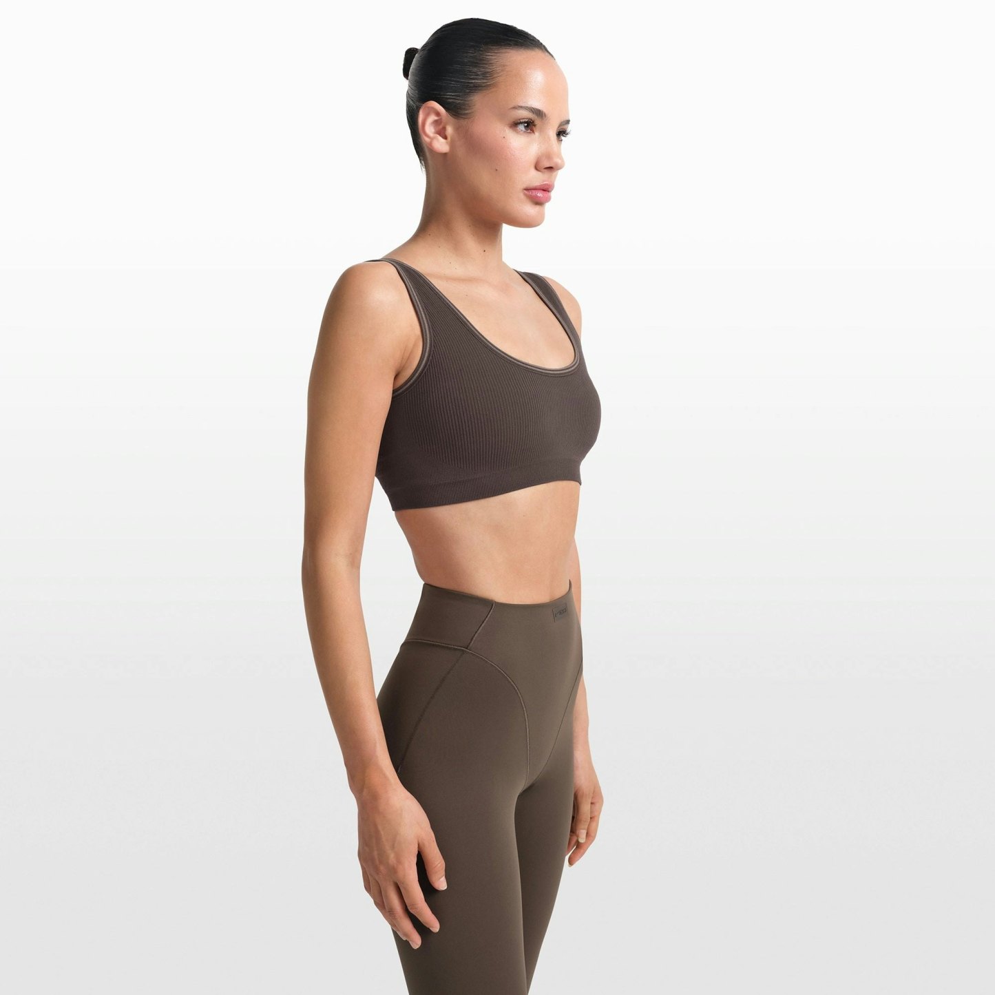 NikeSKIMS RIBBED SEAMLESS SCOOP BRA - PHOENIX - image 20