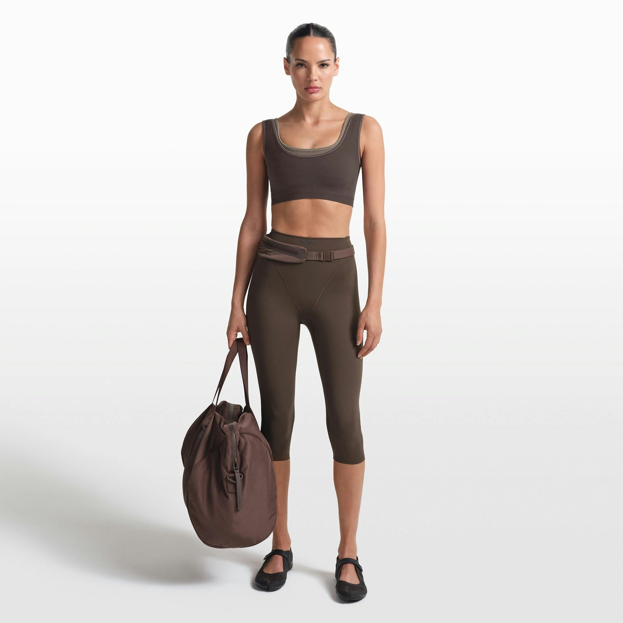 NikeSKIMS RIBBED SEAMLESS SCOOP BRA - PHOENIX - image 17