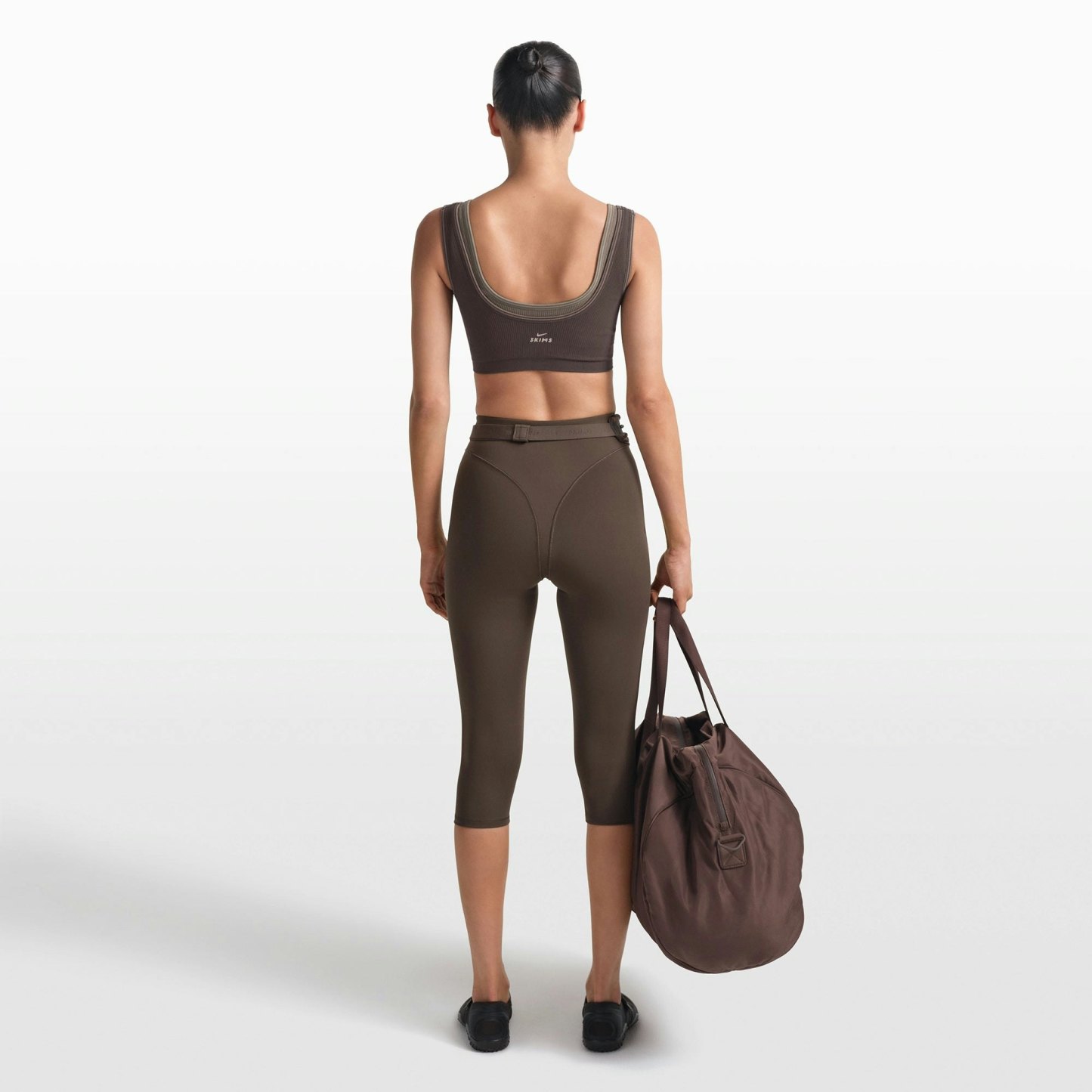 NikeSKIMS RIBBED SEAMLESS SCOOP BRA - PHOENIX - image 22