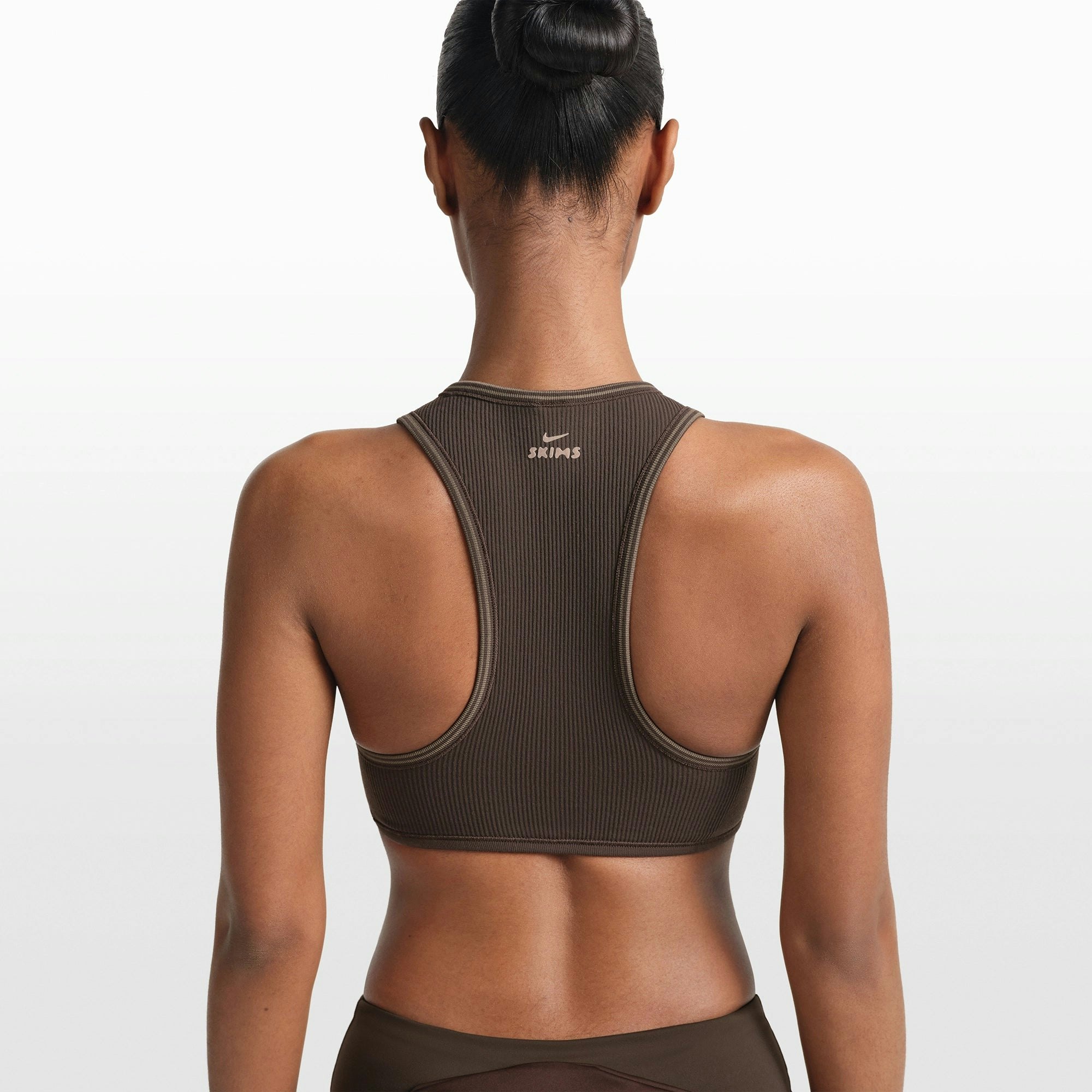 NikeSKIMS RIBBED SEAMLESS RACER FRONT BRA - PHOENIX - image 10