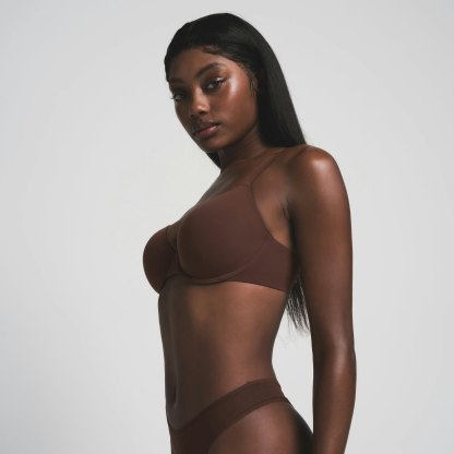 FITS EVERYBODY T-SHIRT BRA - COCOA - COCOA - image 3