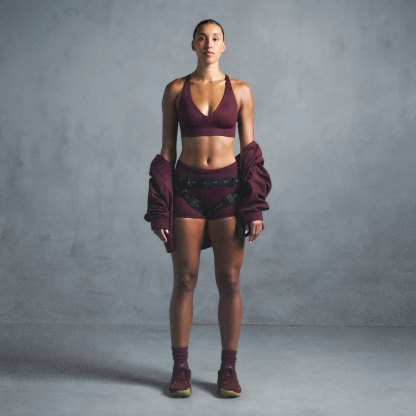 NikeSKIMS MATTE V-NECK BRA TOP - CURRANT - image 32