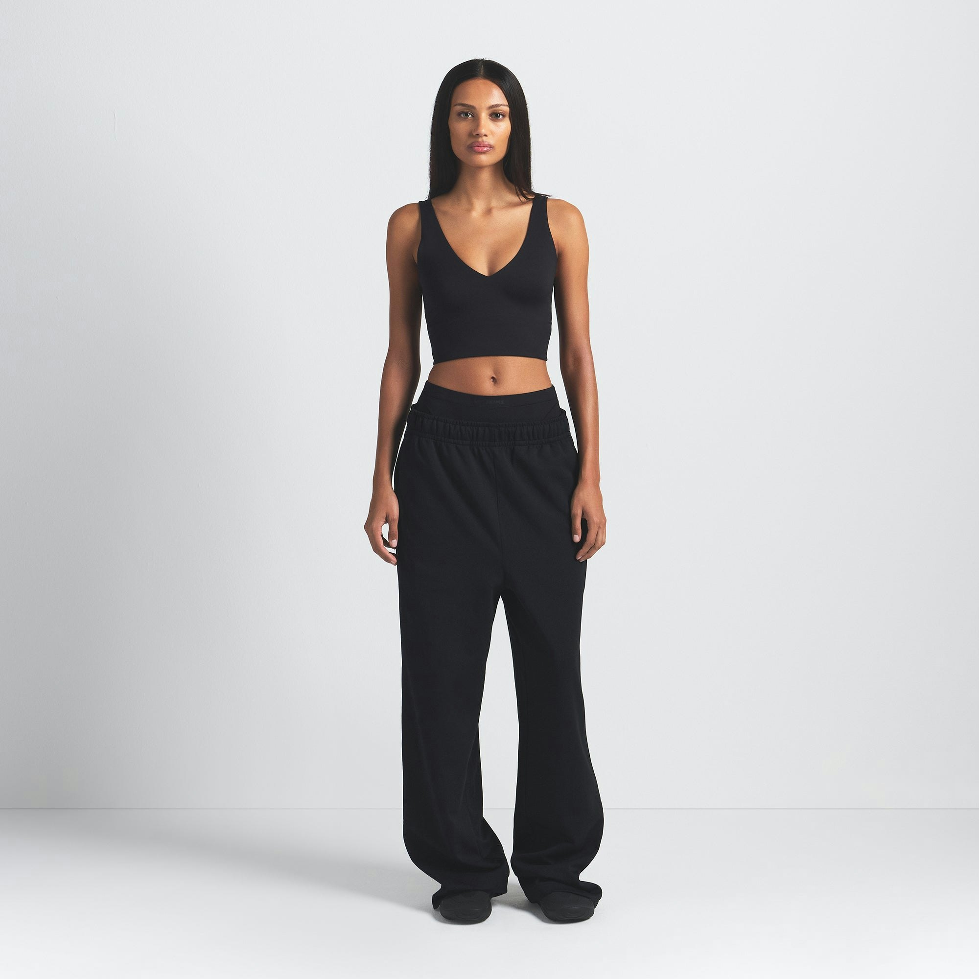 NikeSKIMS MATTE V-NECK BRA TOP - OBSIDIAN - image 38