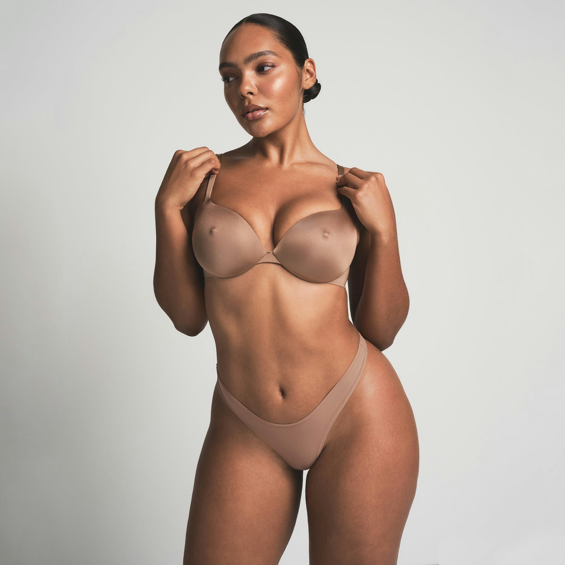 SKIMS ULTIMATE NIPPLE PUSH-UP BRA - SIENNA - image 26
