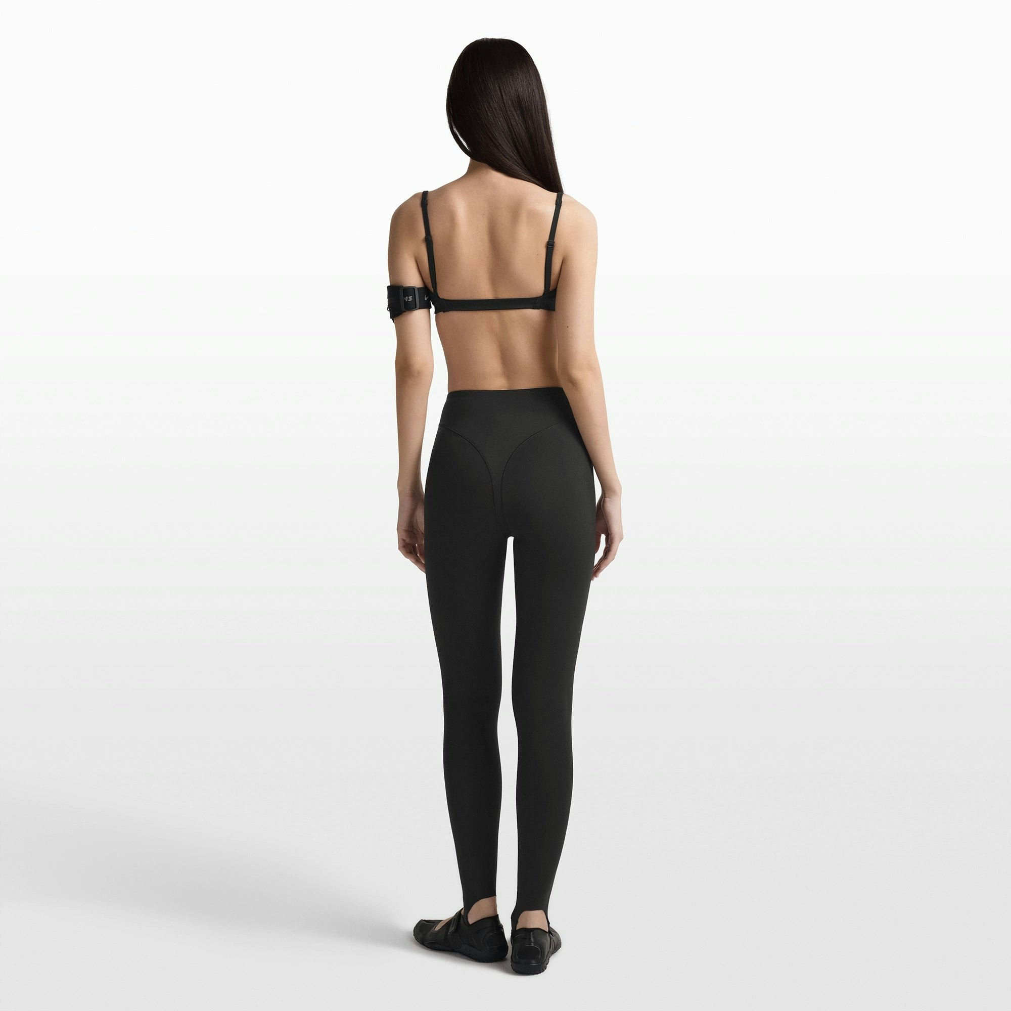 NikeSKIMS MATTE MICRO BRA - OBSIDIAN - image 21