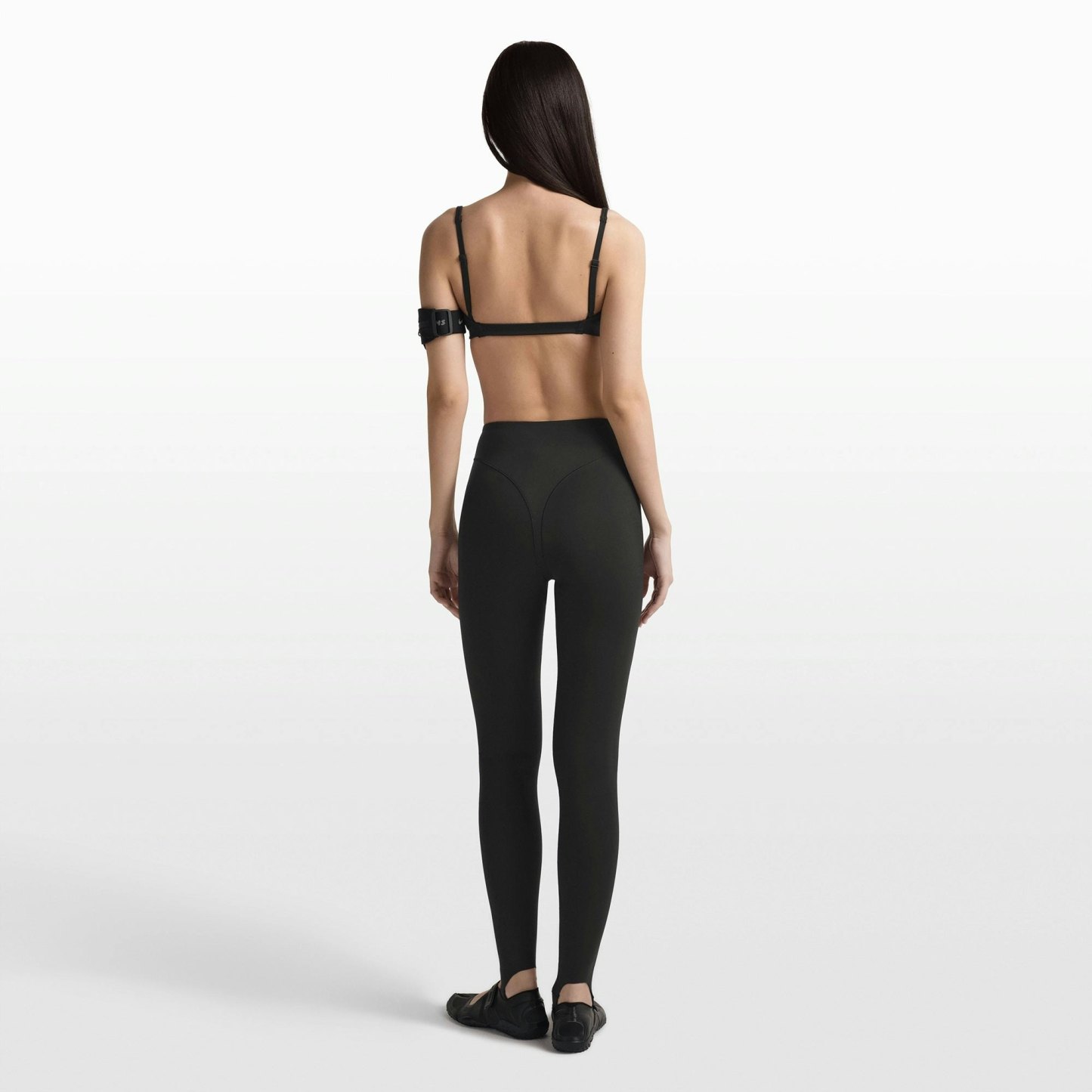 NikeSKIMS MATTE MICRO BRA - OBSIDIAN - image 21