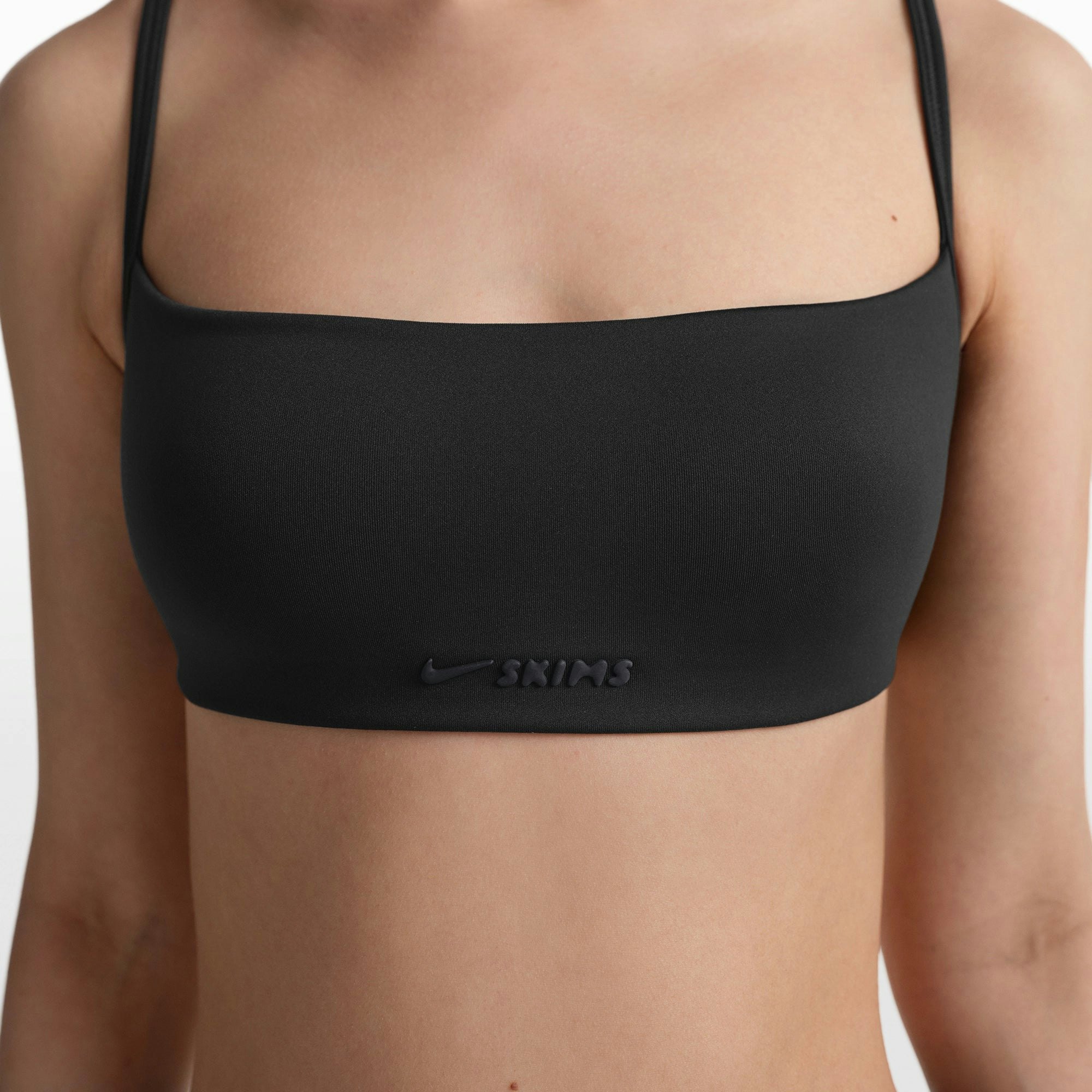 NikeSKIMS MATTE MICRO BRA - OBSIDIAN - image 19