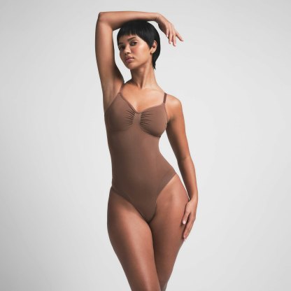 SEAMLESS SCULPT BRIEF BODYSUIT - JASPER