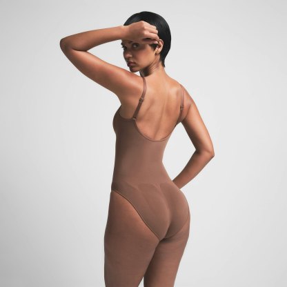 SEAMLESS SCULPT BRIEF BODYSUIT - JASPER