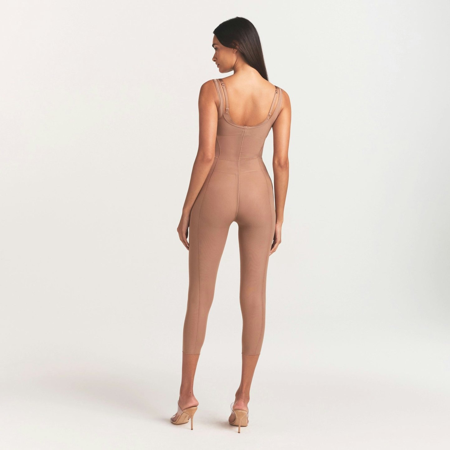 POWER MESH SHAPEWEAR CATSUIT - SIENNA